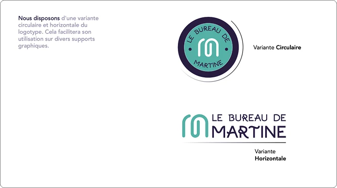 Logo variants — circular and horizontal